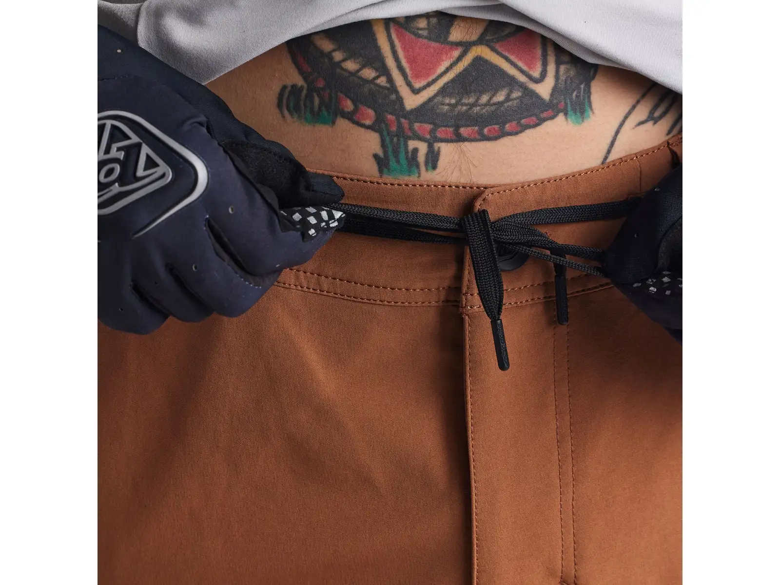Troy Lee Designs Ruckus Long Travel Pant pánske nohavice Mono Dark Canvas