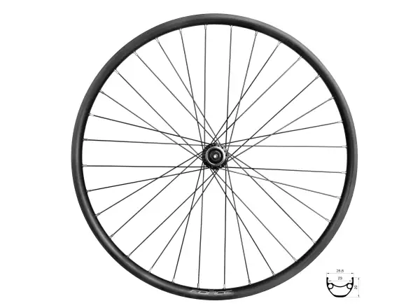 Force XC Disc 559x23 predné vypletené koleso TX505-CL 32 dier