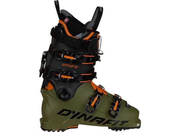 Dynafit Tigard 130 pánske skialpové topánky Capulet Olive/Fluo Orange