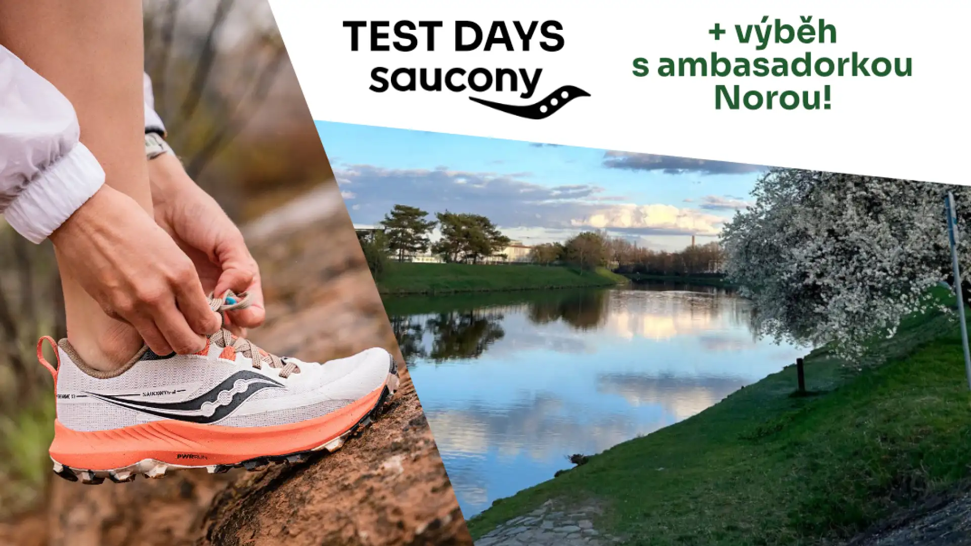 TEST DAYS | trailové Saucony + výběh s ambasadorkou Norou