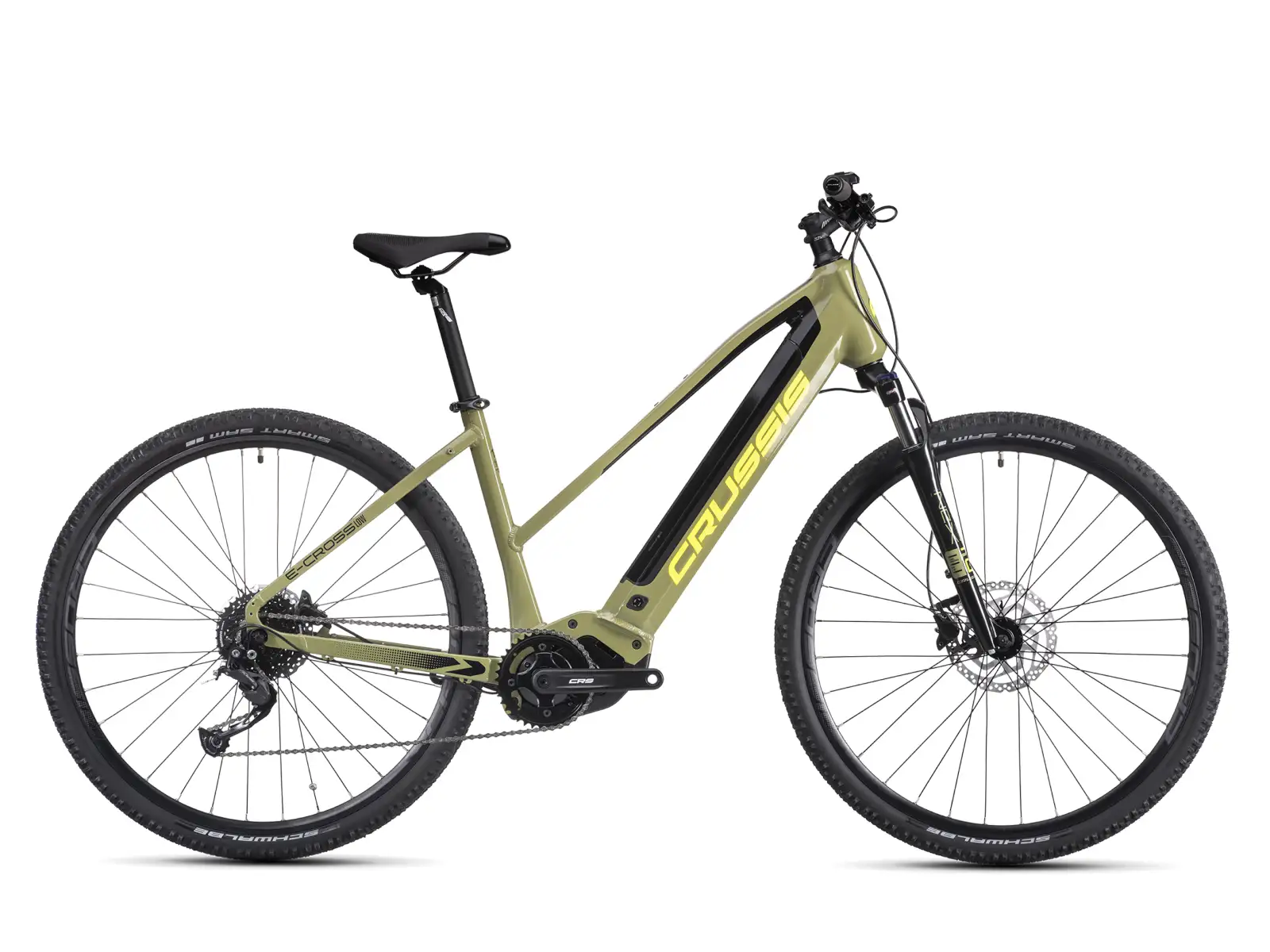 Crussis e-Cross low 7.10-M (720 Wh) krosový elektrobicykel