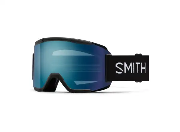 Smith Squad lyžiarske okuliare Black / ChromaPop Everyday Blue Mirror + Yellow