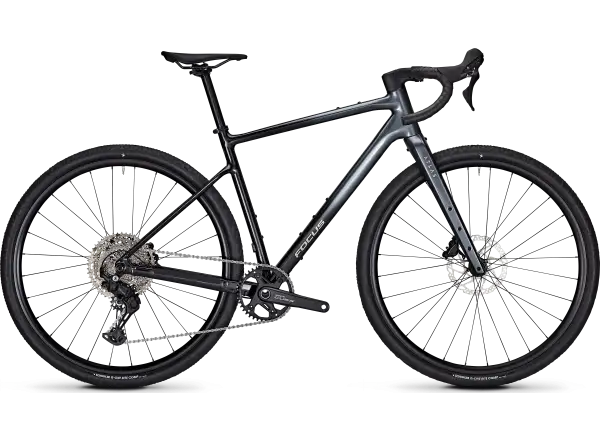 Focus Atlas 6.7 gravel bicykel Steelgrey/Diamondblack