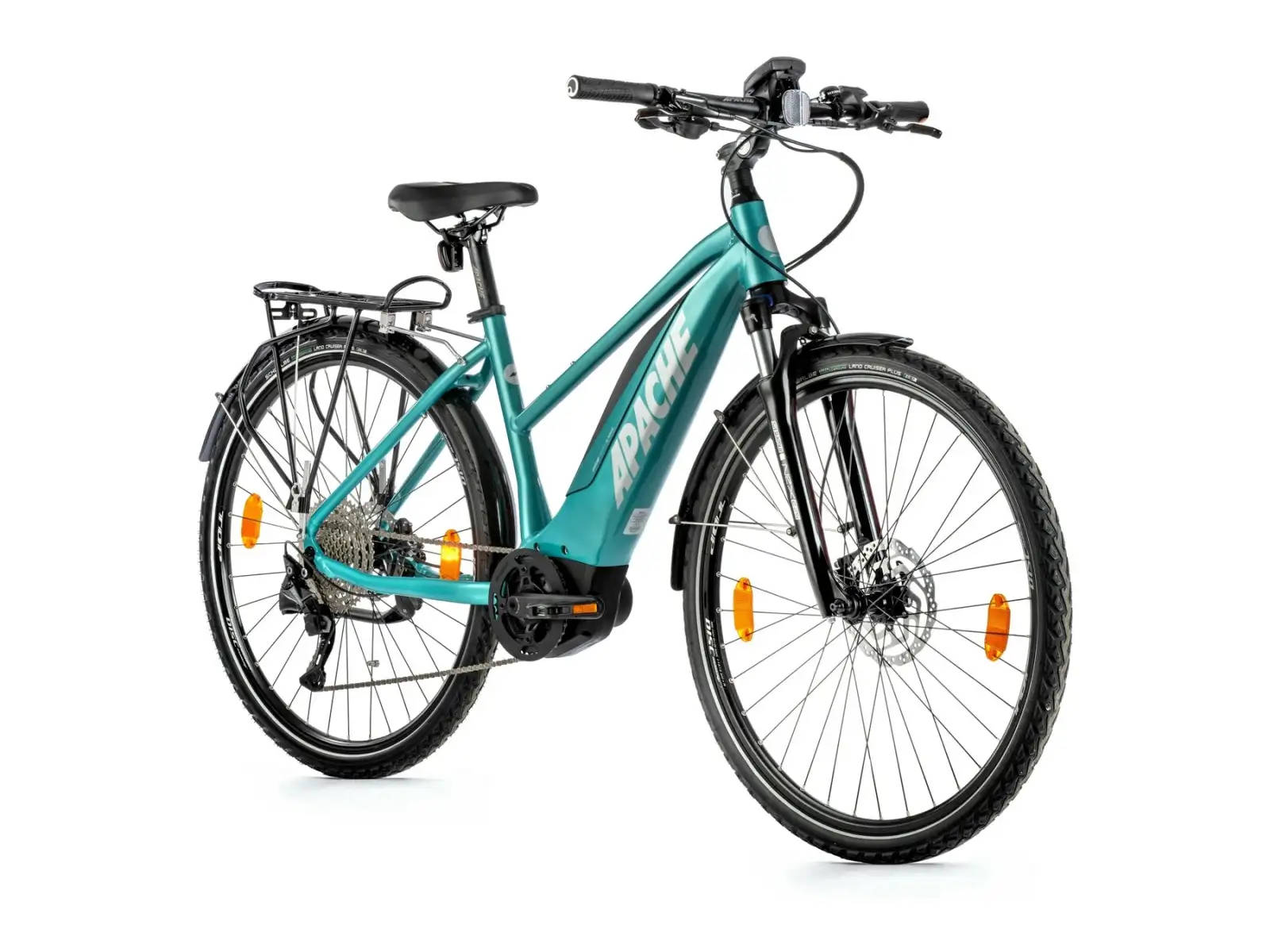 Apache Matta 1 Bosch Tour dámsky krosový elektrobicykel tyrkysová