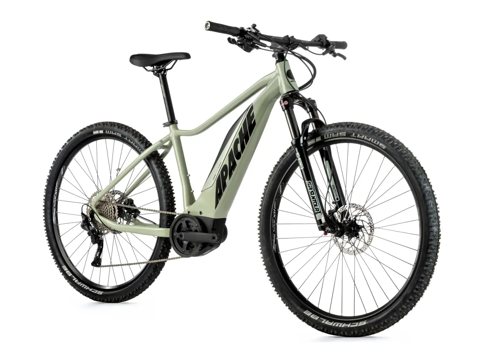 Apache Hawk 1 Bosch PF 500Wh horský elektrobicykel šedá