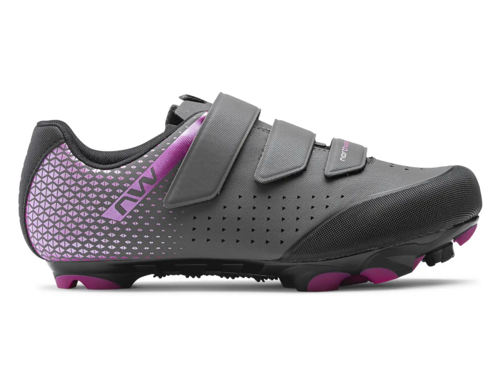 Northwave Origin 2 dámske MTB tretry Antracit/Metal Fuchsia