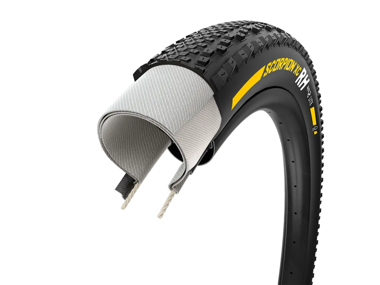 Pirelli Scorpion XC RH Team Edition Lite 29x2,4 plášť kevlar žltý