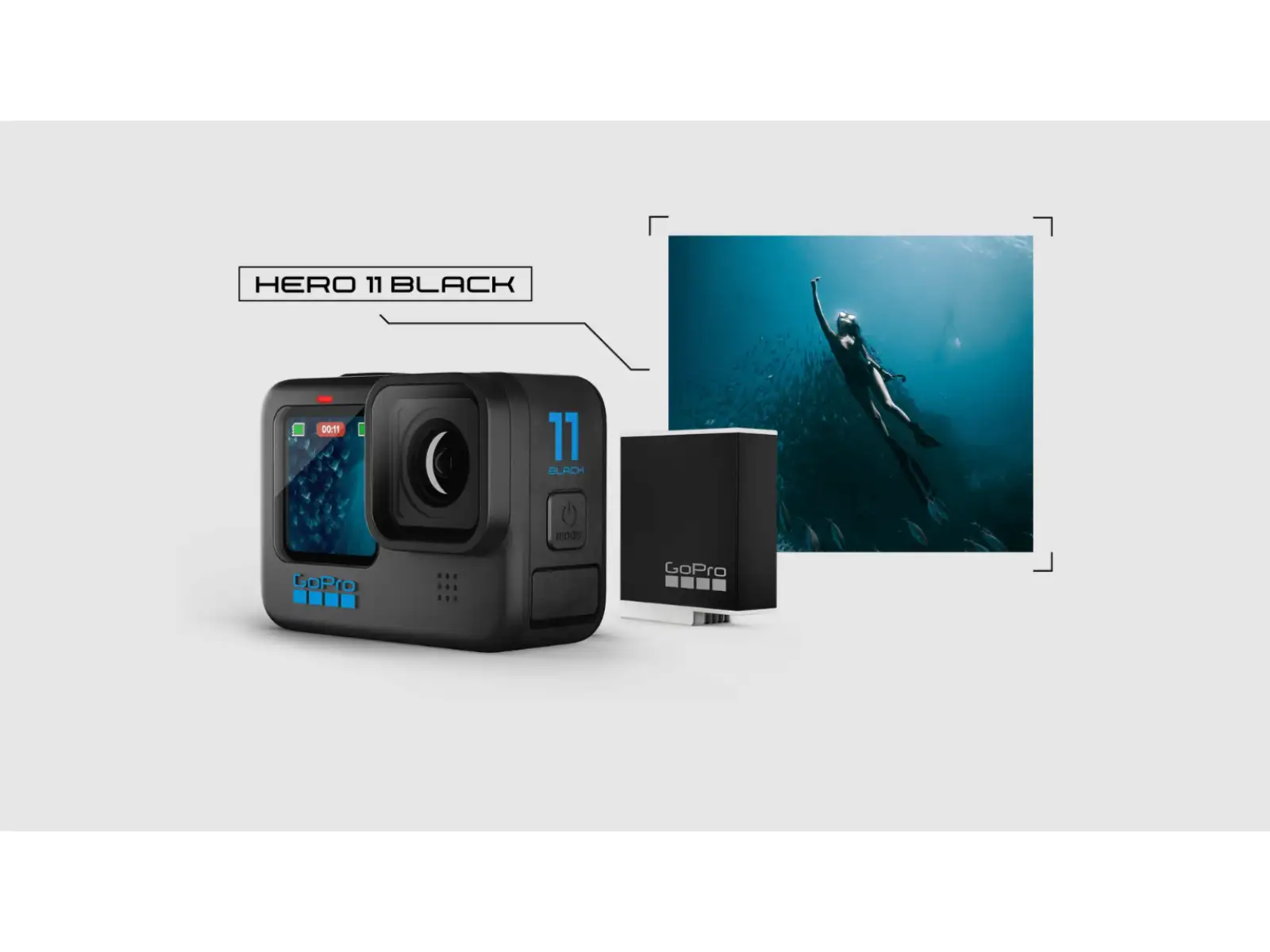 GoPro HERO11 Black akčná kamera + termohrnček GoPro