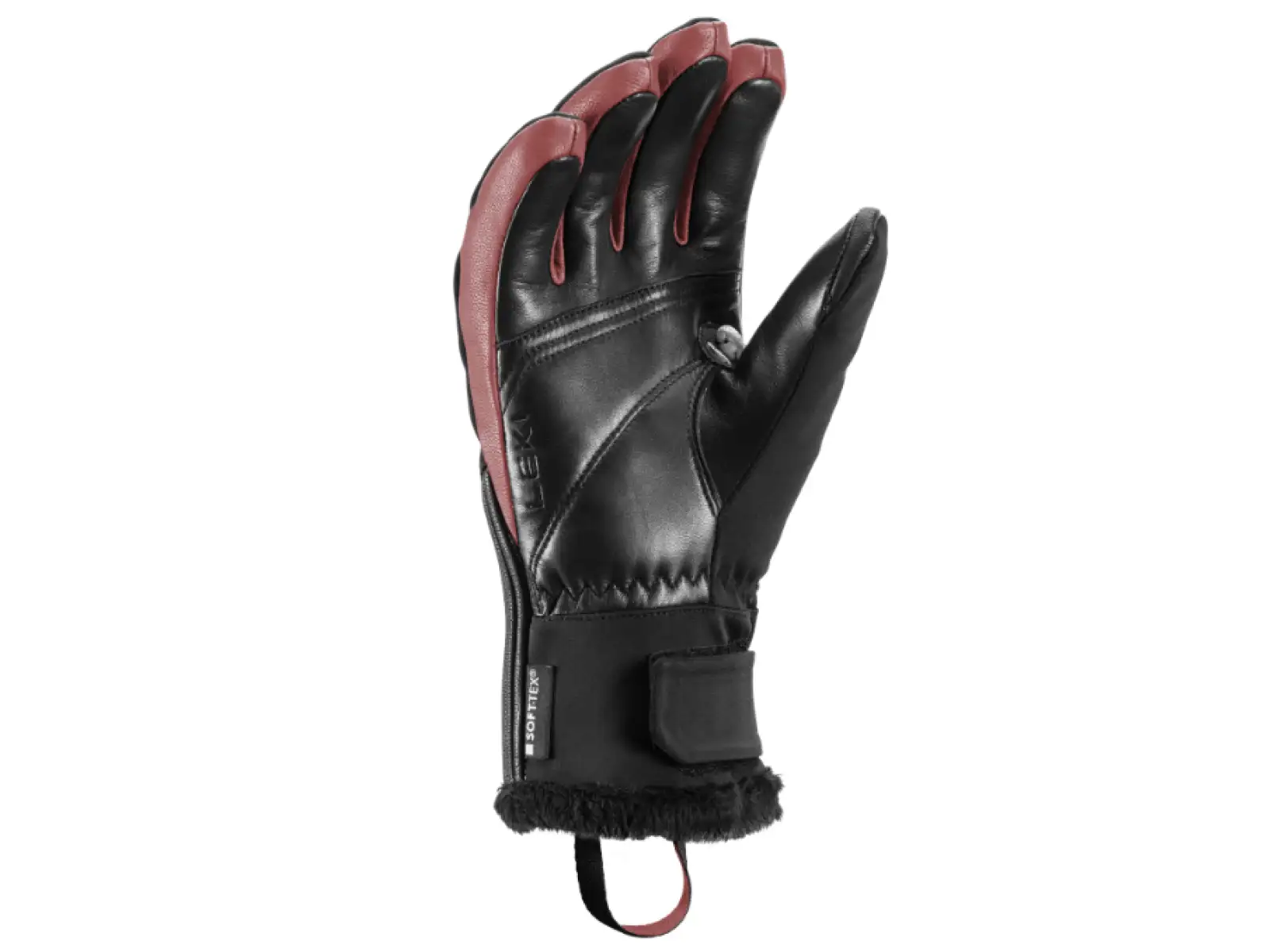 Leki Vallarta 3D Women dámske rukavice Black-Rose