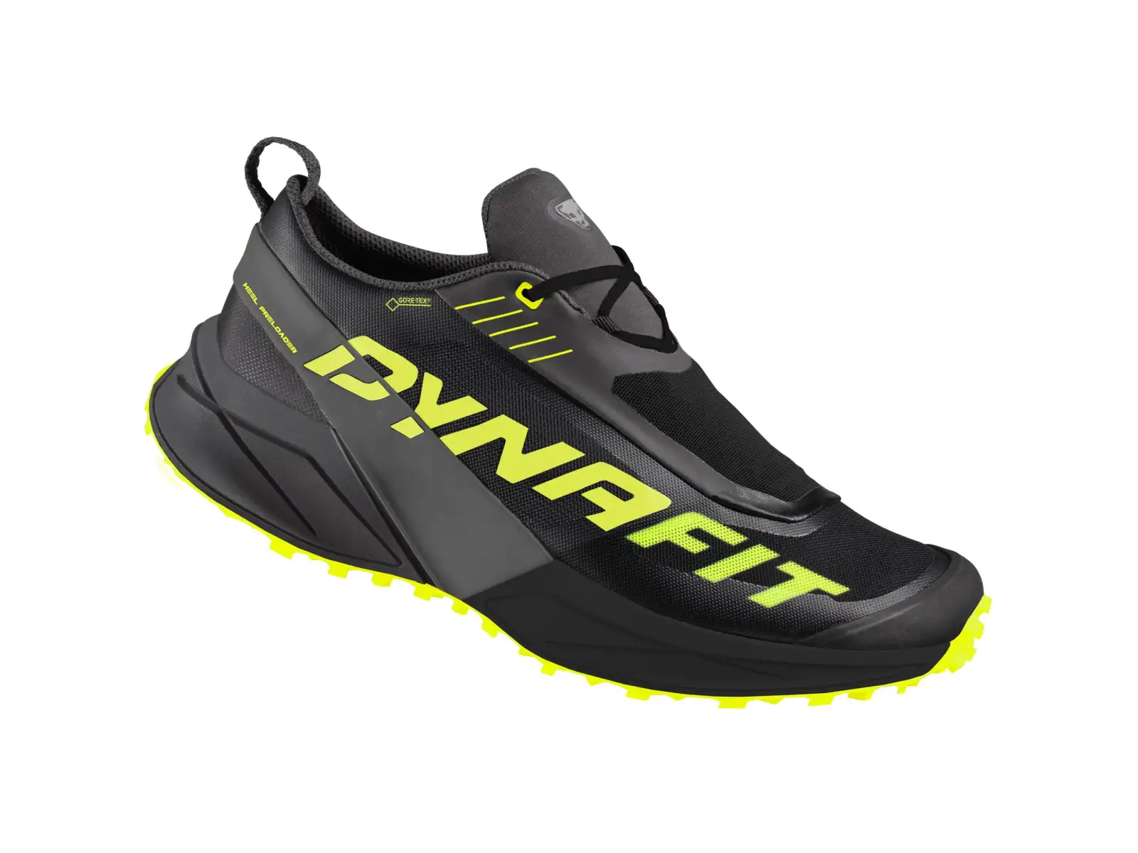 Dynafit Ultra 100 GTX pánska bežecká obuv carbon/neon yellow