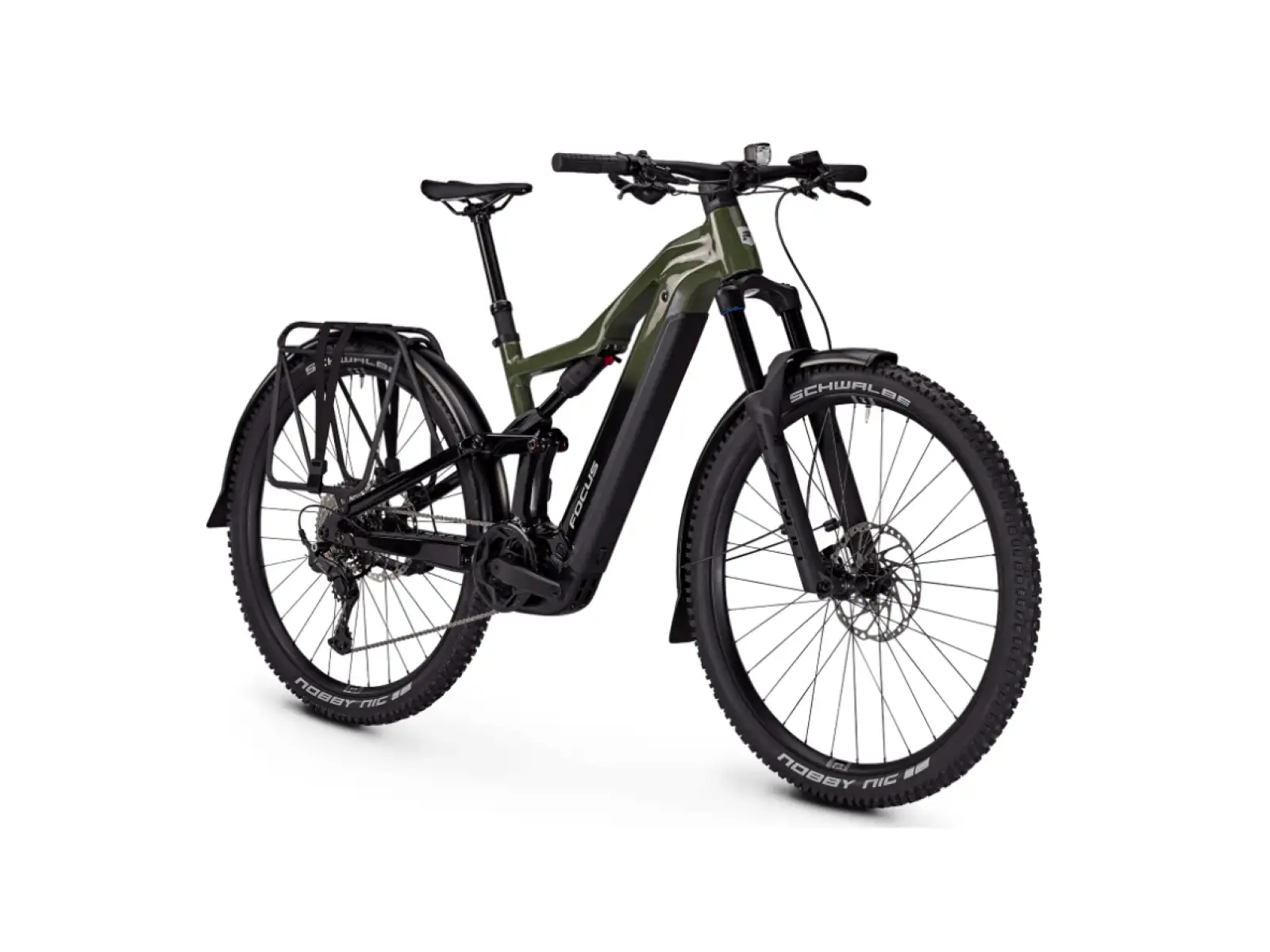 Focus Thron2 6.7 EQP horský elektrobicykel (600 Wh Urbangreen/Magicblack)