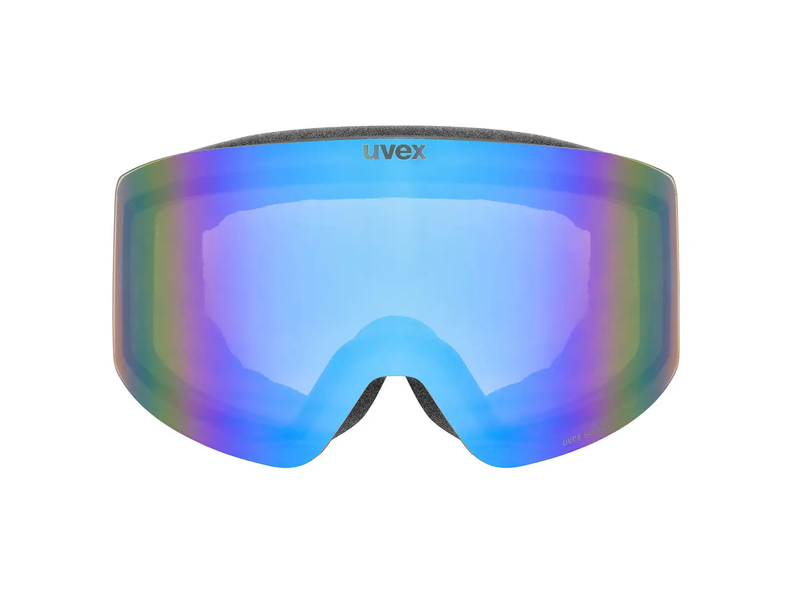 Uvex Provoque FM lyžiarske okuliare black matt/blue - green