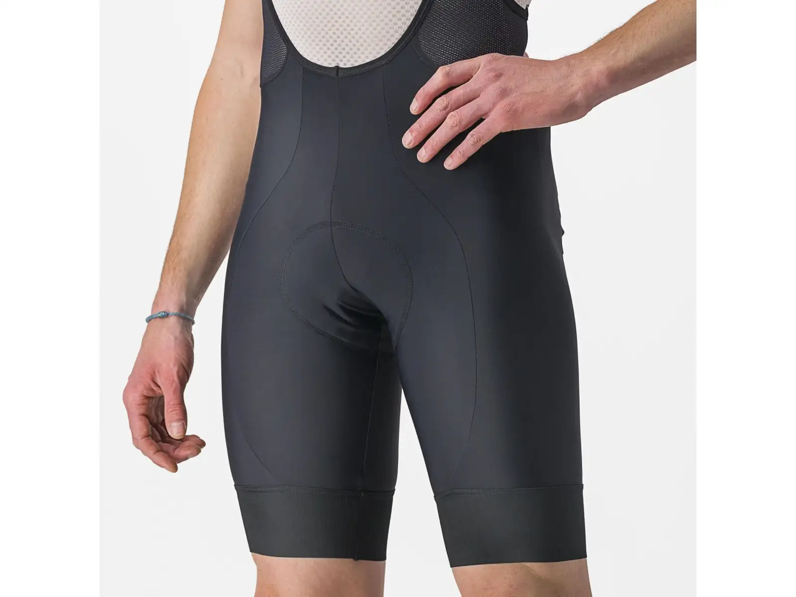 Castelli Entrata 2 pánske šortky s podšívkou a laclom Black