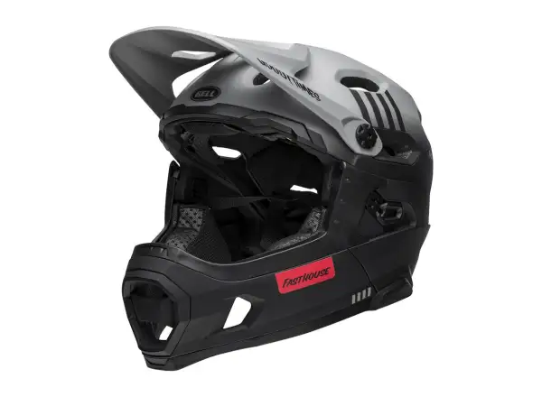 Bell Super DH Spherical prilba Mat Gray/Black Fasthouse