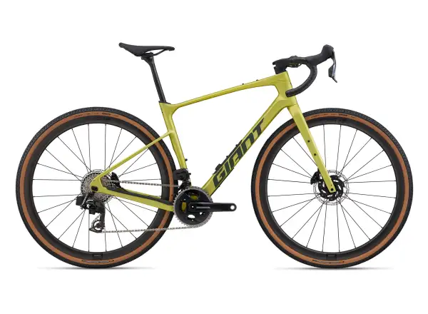 Giant Revolt Advanced Pro 0 gravel bicykel Cyber Lime