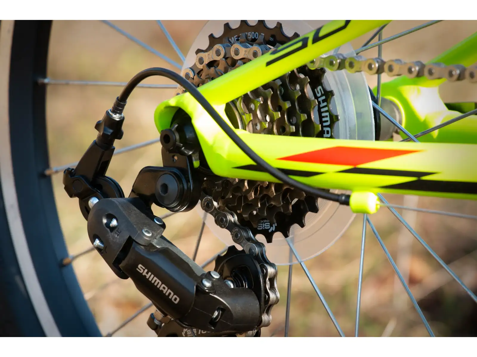 Superior Racer XC 20 Matte Lime/Black/Red detský horský bicykel