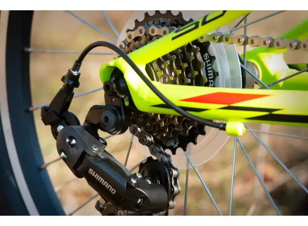 Superior Racer XC 20 Matte Lime/Black/Red detský horský bicykel