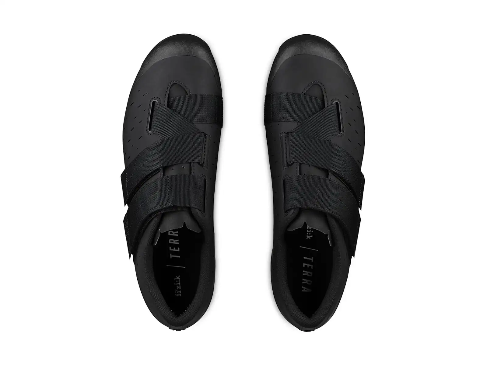 Fizik Terra Powerstrap X4 gravel pánske tretry Black/Black