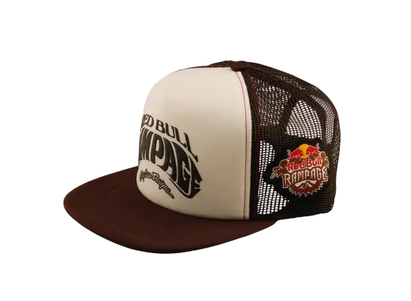 Troy Lee Designs x Red Bull Rampage Intergalactic šiltovka White/Brown