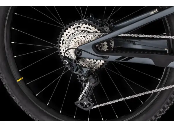 4Ever Volcanno Etna celoodpružený horský bicykel Grey Matt/Black