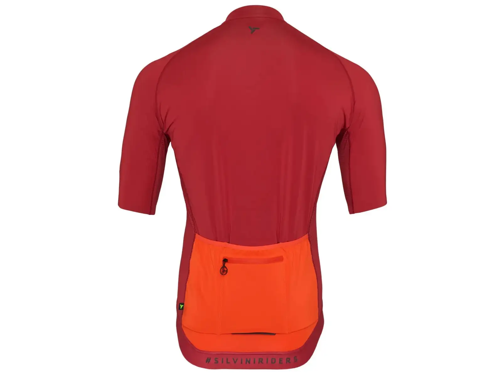 Silvini Mazzano pánsky dres krátky rukáv Merlot/Ruby