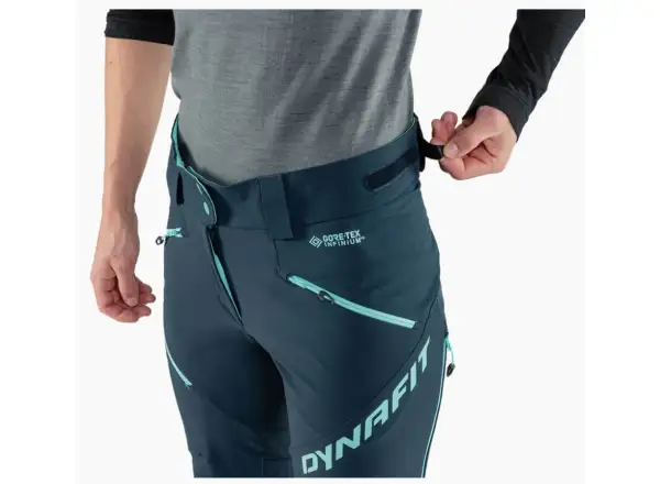 Dynafit Radical Infinium Hybrid Dámske nohavice Blueberry/Marine Blue