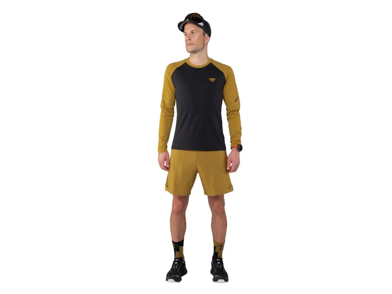 Dynafit Alpine Pro pánske tričko s dlhým rukávom Black Out/Tobacco