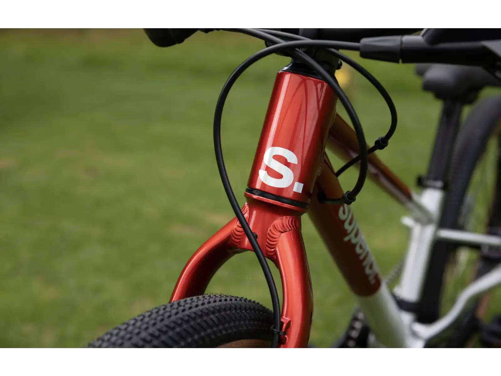 Superior TEAM 20 detský bicykel Gloss Brushed Alu / Red