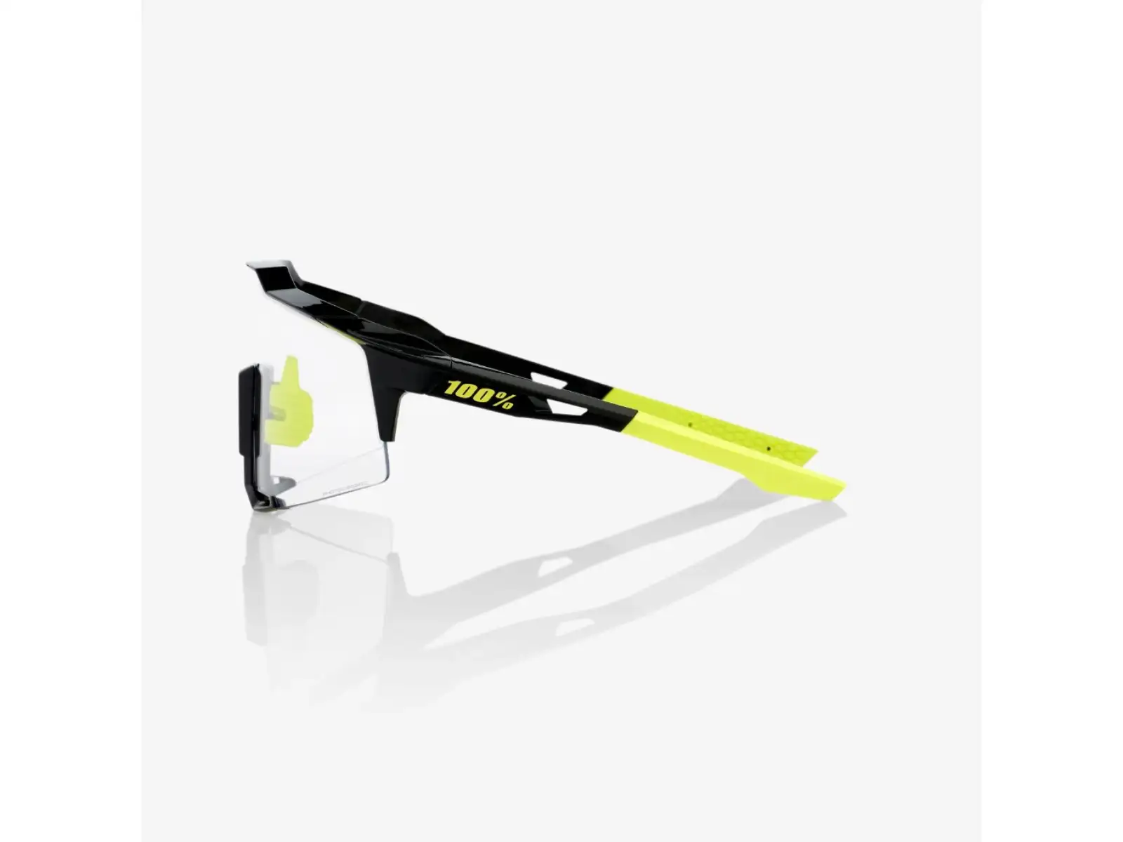 100% Speedcraft športové okuliare Gloss Black/Photochromic