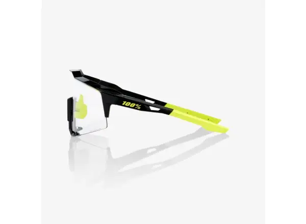 100% Speedcraft športové okuliare Gloss Black/Photochromic