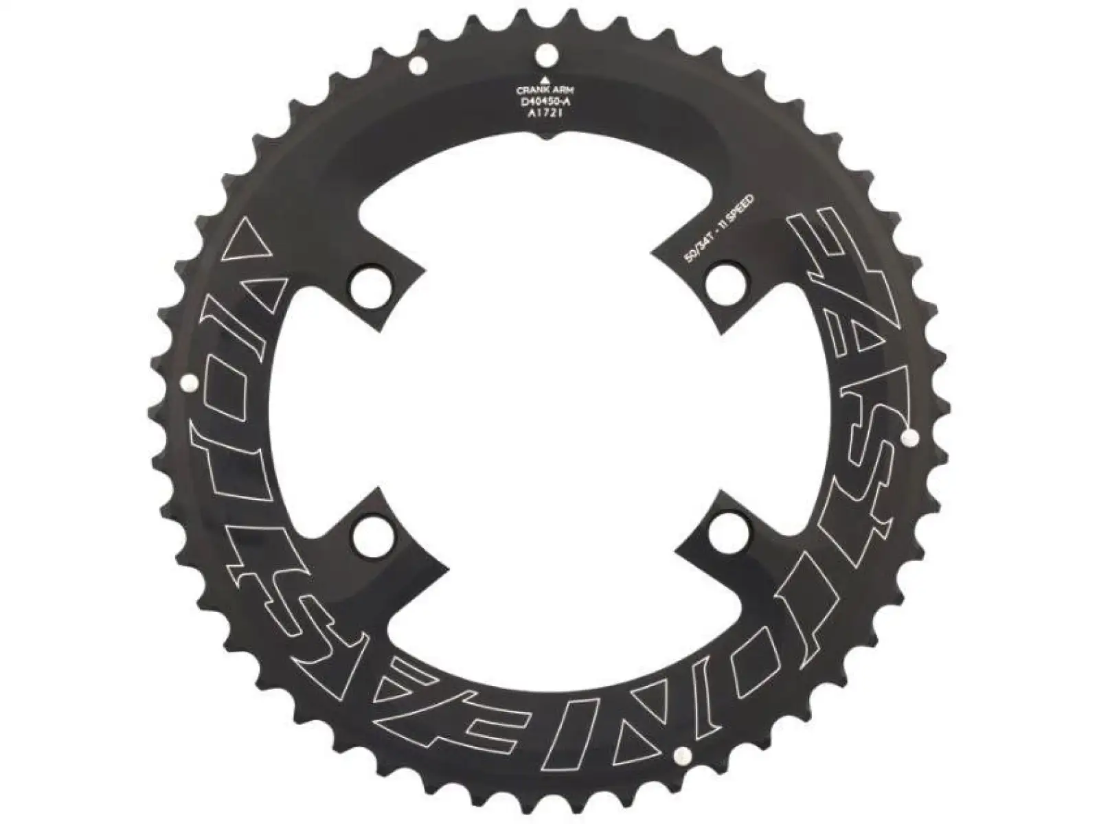 Easton Asymetric 4-Bolt 11-Speed prevodník black 50 z.