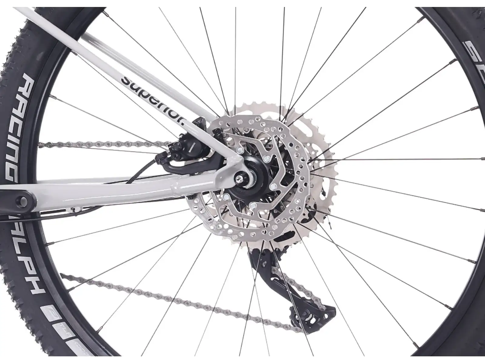 Superior Team 27.3 detský horský bicykel Gloss Grey/Red