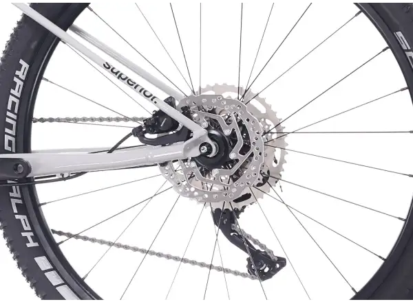 Superior Team 27.3 detský horský bicykel Gloss Grey/Red