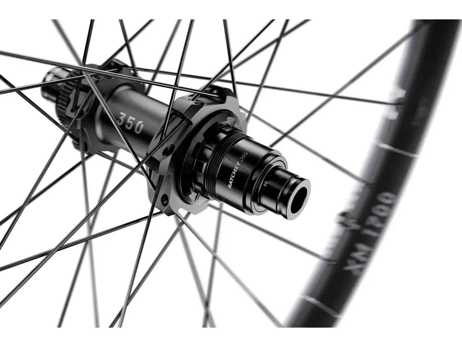 DT Swiss XM 1700 Spline 30 DB Black Center Lock 12/148 zadné koleso - Nebalené