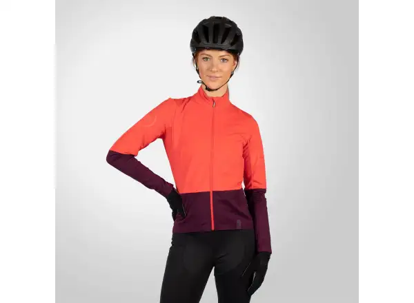 Endura FS260 JetStream dámsky dres dlhý rukáv Aubergine