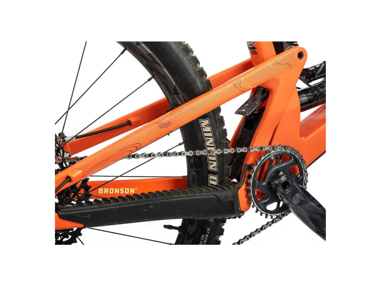 AMS Frame Guard Extra ochranné polepy RedBull/Ridgeline/brown