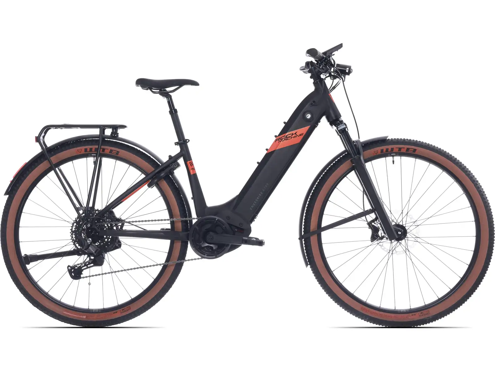 Rock Machine Crossride e700 B Touring Easy Entry nízkonástupový elektrobicykel