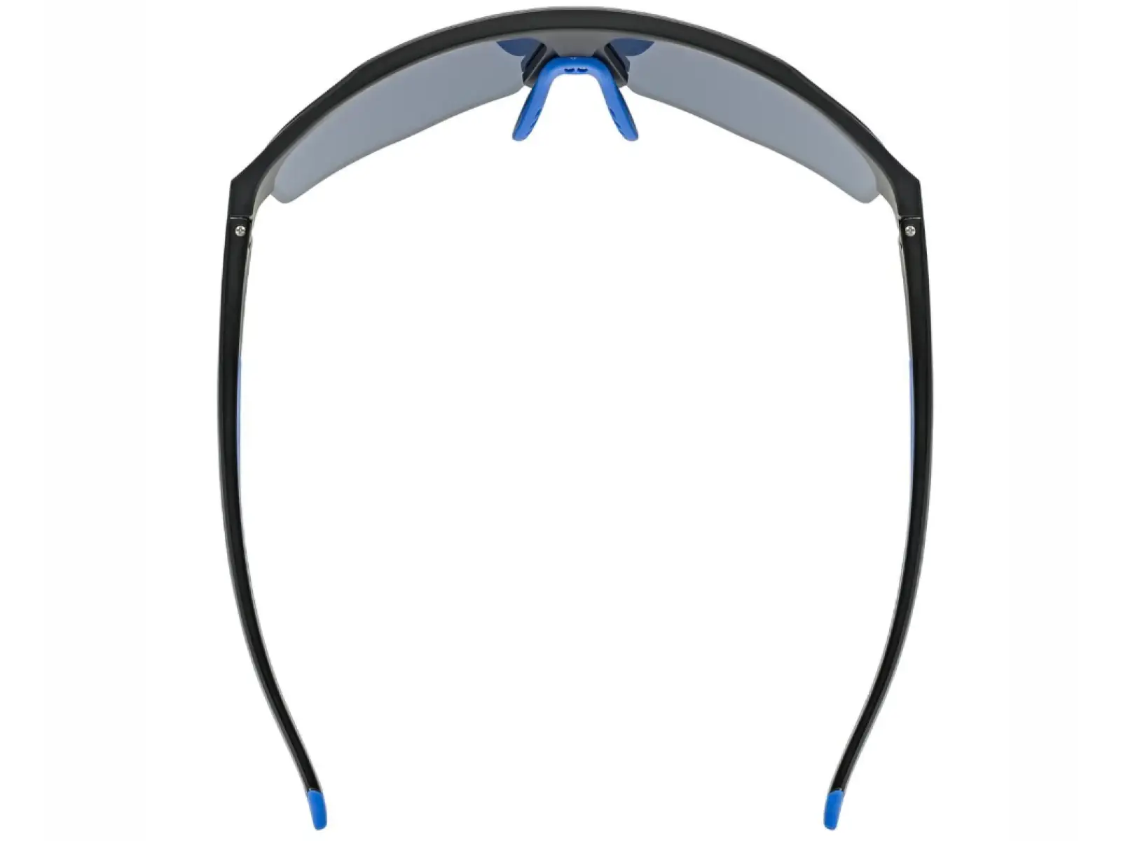 Uvex Axos Set okuliare Black Matt/Mirror Blue
