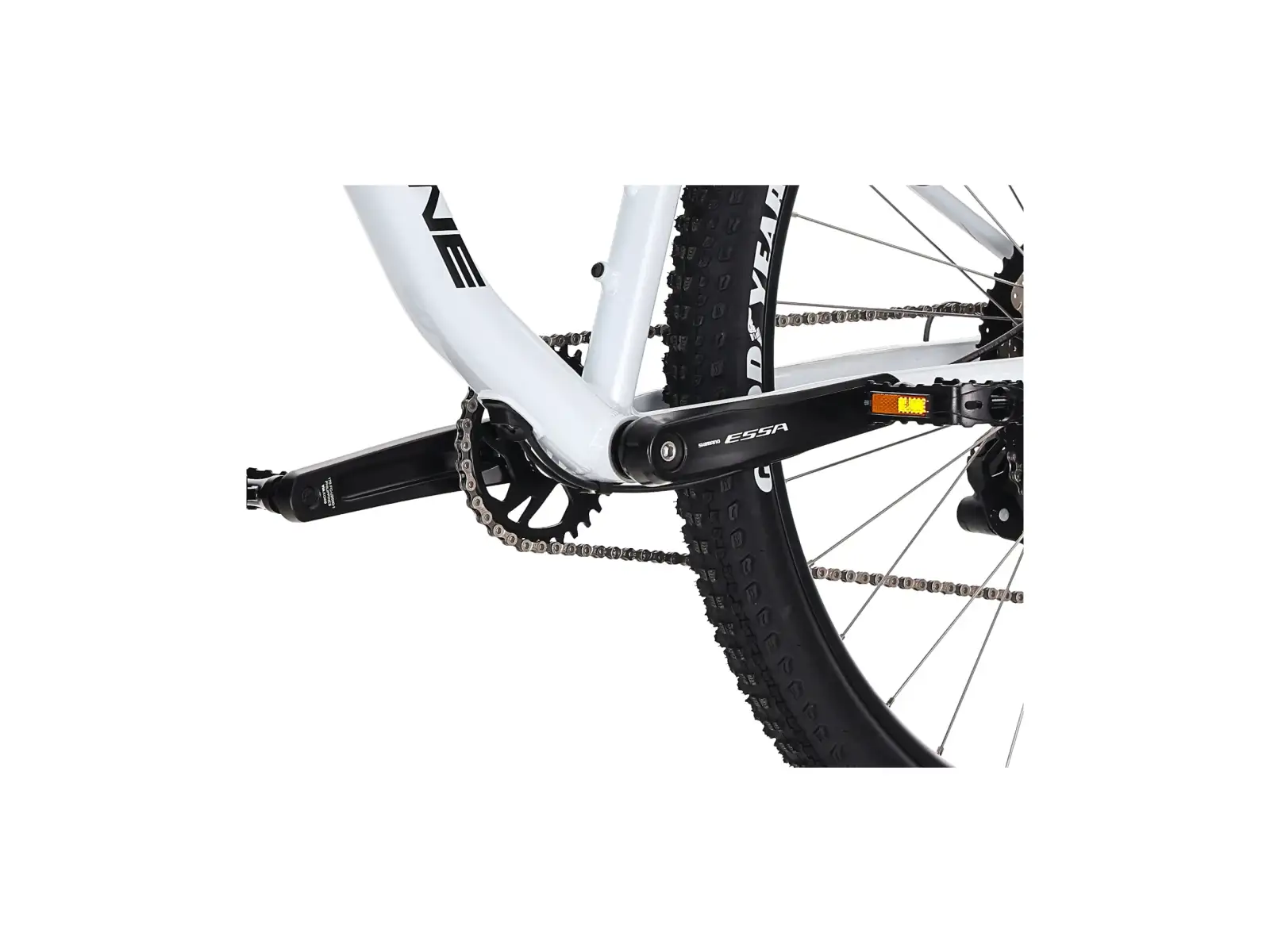 Rock Machine Blizz 5 horský bicykel Gloss Polar White/Black