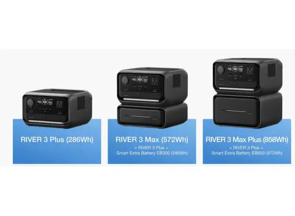 EcoFlow RIVER 3 Max nabíjacia stanica