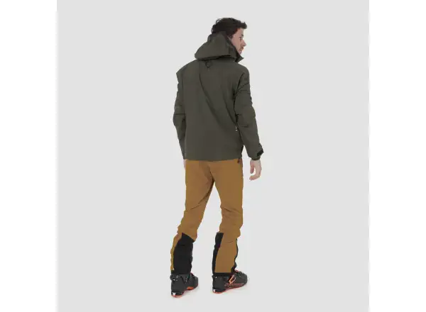 Salewa Sella 3L Powertex pánska bunda Tmavá Olivová