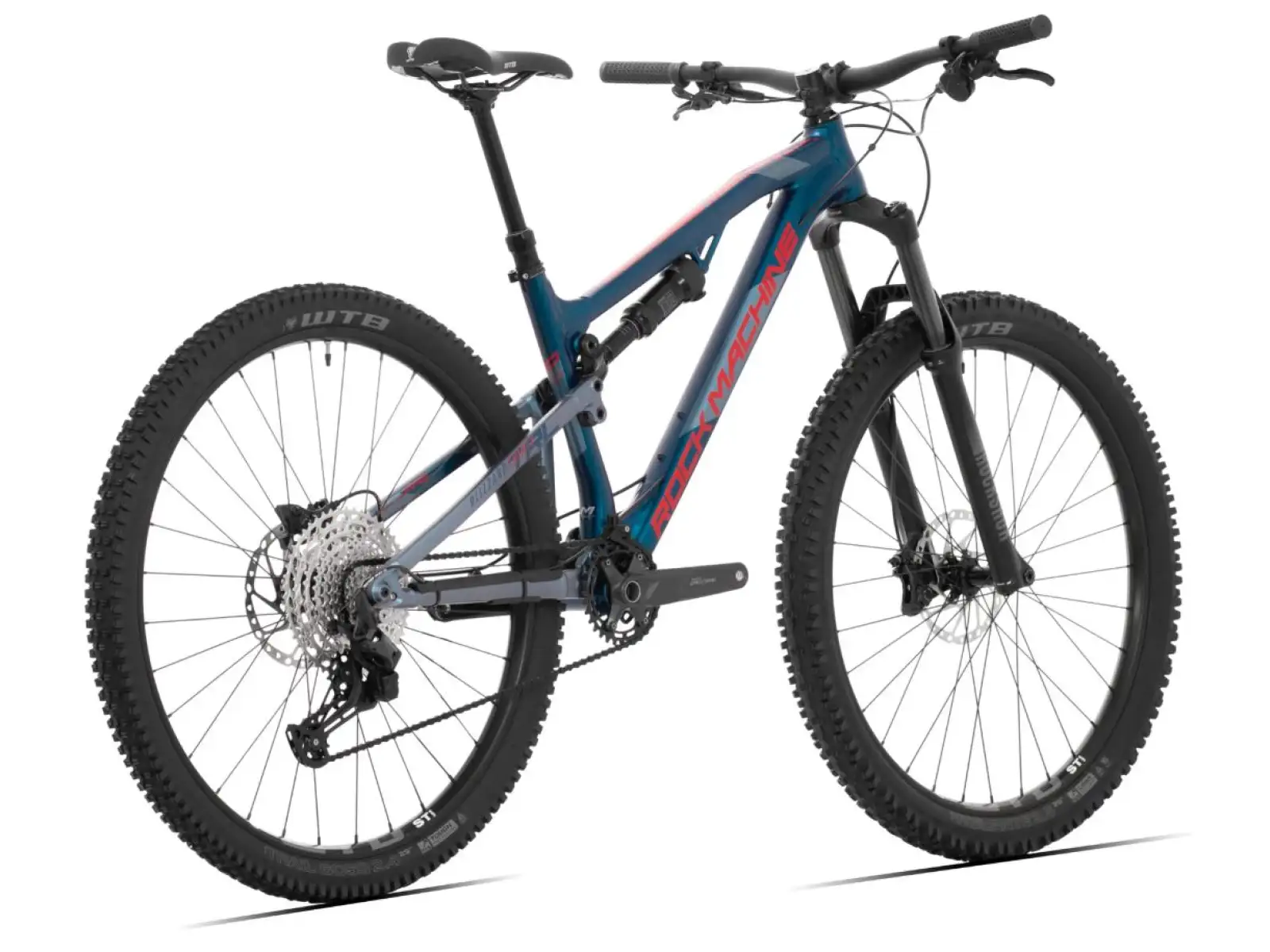 Rock Machine Blizzard TRL 30 29 celoodpružené kolesometallic blue/black
