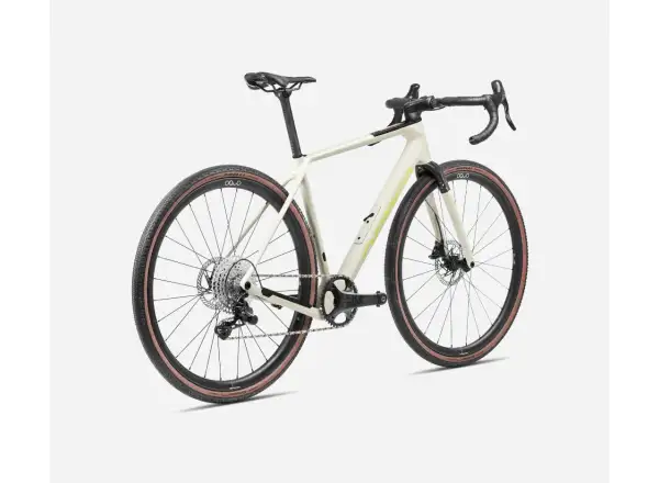 Orbea Terra M22TEAM 1X gravel bicykel Ivory White/Spicy Lime