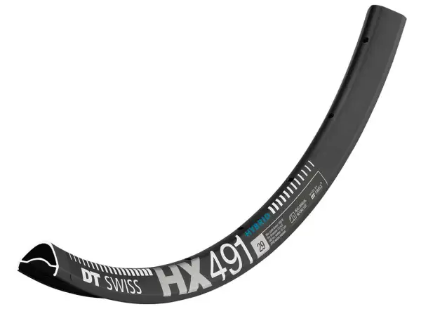 DT Swiss HX 491 29" MTB ráfik 25 mm 32 dier čierna