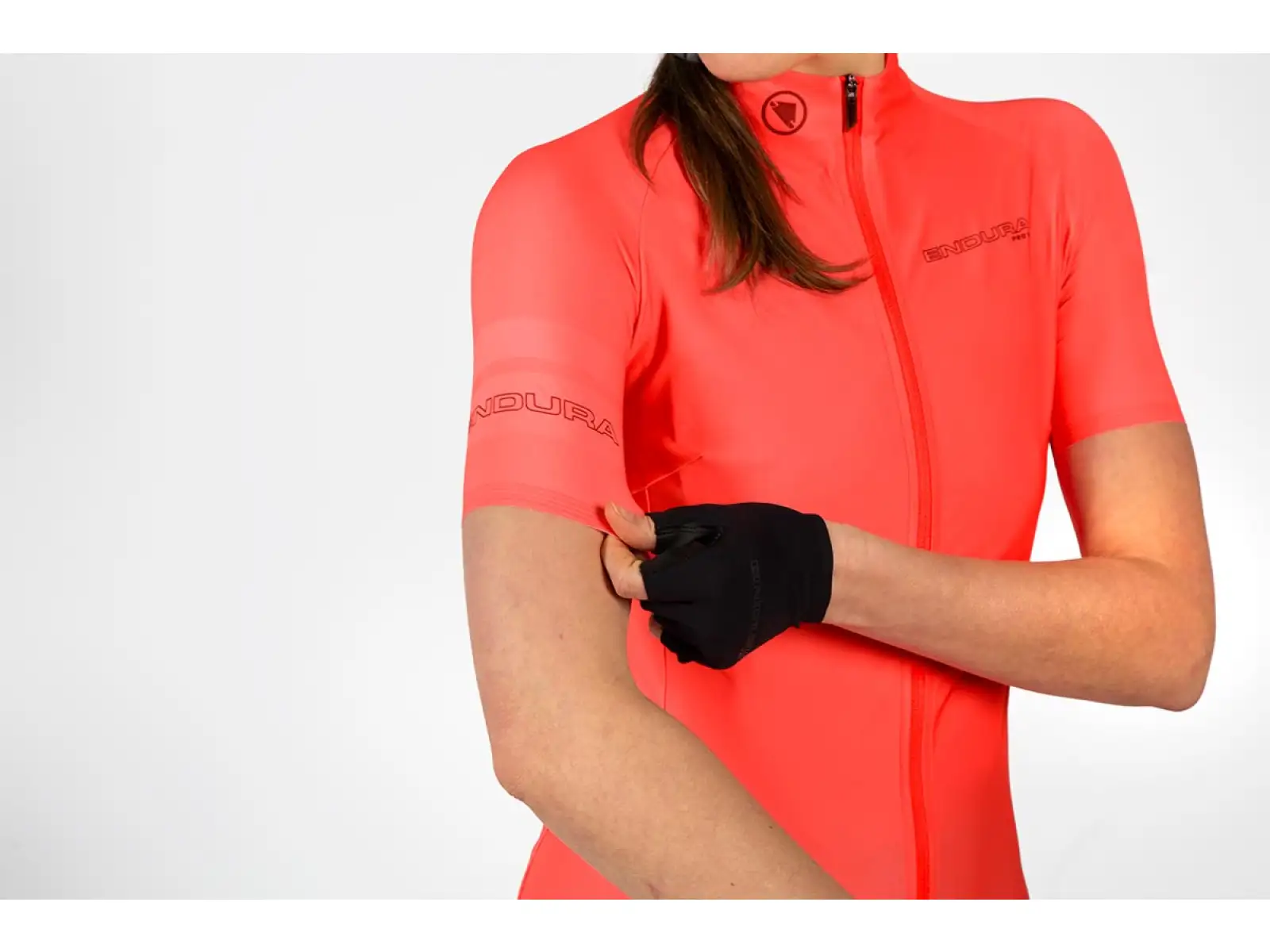 Endura Pro SL II dámsky dres s krátkym rukávom koralová