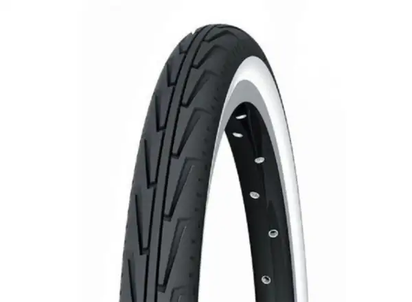 Michelin City J 24x1,75" MTB plášť drôt white/black