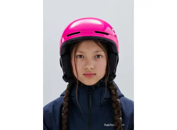 POC POCito Obex detská lyžiarska prilba Fluorescent Pink