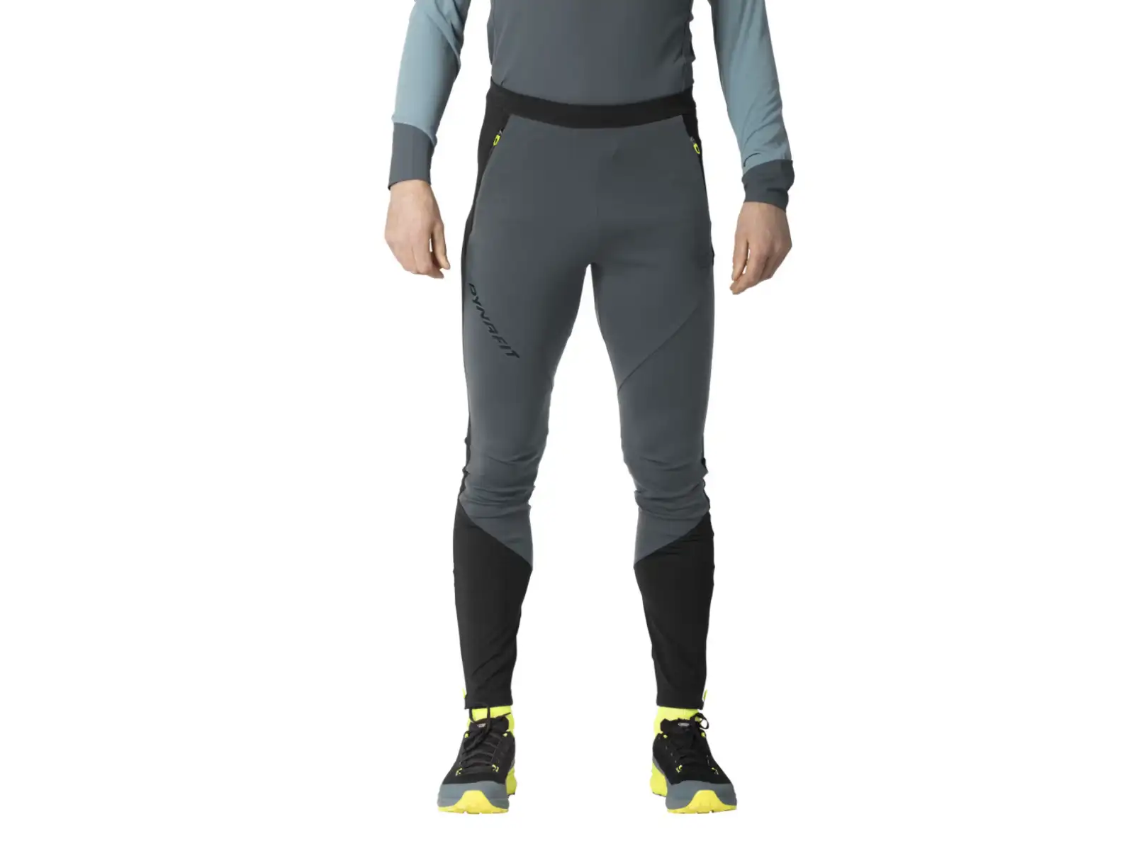 Dynafit Alpine Softshell Hybrid pánske bežecké nohavice Cinder
