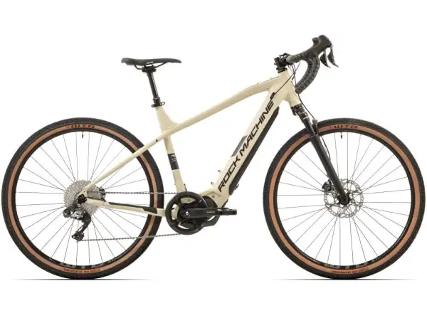 Rock Machine Gravelride e700 Di2 gravel electroco Matte Sand/Black