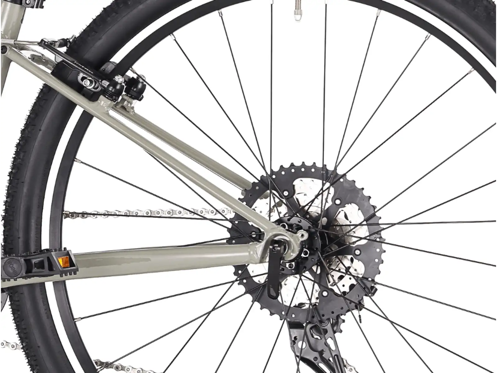 Rock Machine RIFF JR 27 detský bicykel Gloss Limerock Grey